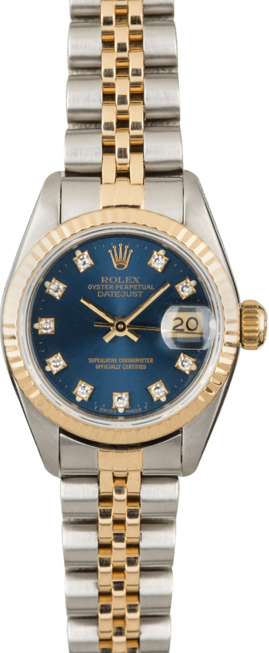 PreOwned Rolex Oyster Perpetual Datejust Model 69173