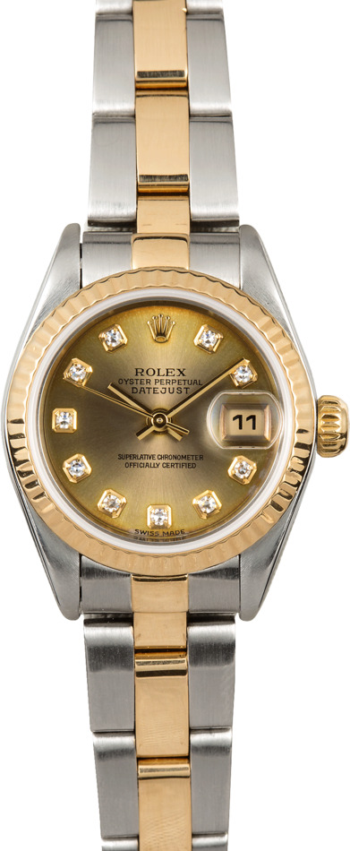 Women's Rolex Datejust 79173 Diamonds