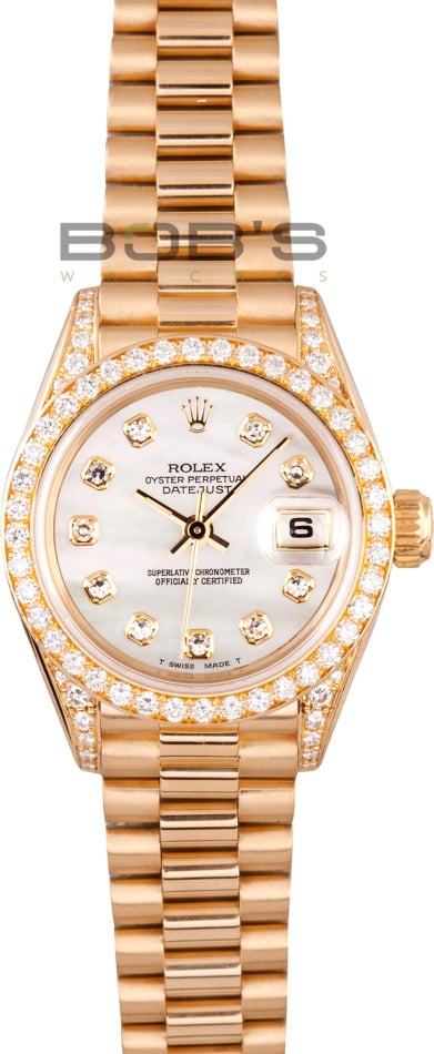 Ladies Rolex President Watch 69158