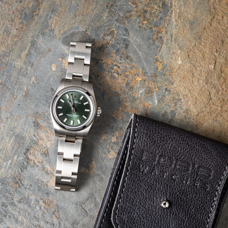 Rolex Lady Oyster Perpetual 176200 Olive Green