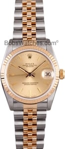 Pre Owned Rolex Datejust Midsize Watch 68273