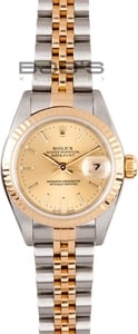 Ladies Rolex Oyster Perpetual Stainless and Gold Watch 79173