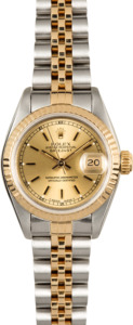 Rolex Lady-Datejust 69173 Champagne Certified Pre-Owned