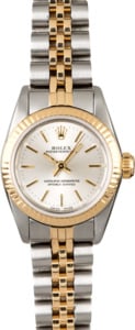 Rolex Oyster Perpetual 67193 Two Tone Ladies Watch