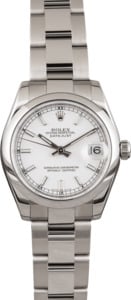 Pre Owned Rolex 31MM Datejust 178240