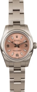 Used Rolex Oyster Perpetual 176200 Pink Dial