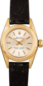 Ladies Gold Rolex Oyster Perpetual 67197