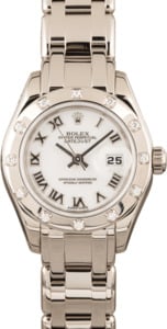 Pre Owned Ladies Rolex Pearlmaster 80319