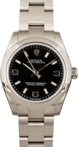 Rolex Oyster Perpetual 31mm 177200 Black