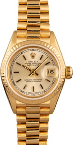 Rolex President Lady-Datejust 69178 Yellow Gold