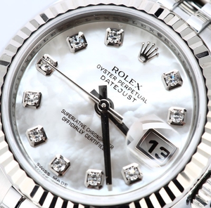 Rolex Ladies Datejust 179174 Diamond Dial