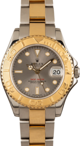 Mid-Size Rolex Yacht-Master 168623 Slate Dial
