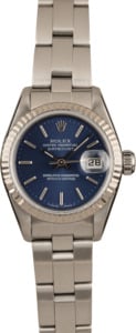 Pre-Owned Rolex Ladies Datejust 79190 Blue Dial