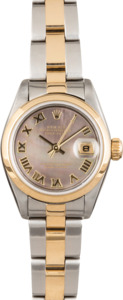 Rolex Datejust 79163 Black Mother Of Pearl Dial