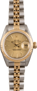 Pre Owned Rolex Datejust 79173 Light Champagne Dial