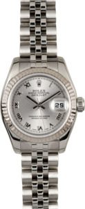 Rolex Ladies Datejust 179174 Silver Roman