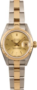 Pre Owned Rolex Ladies Datejust 79173 Champagne Dial T