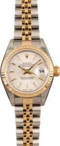Pre Owned Rolex Ladies Datejust 79173 Silver Dial