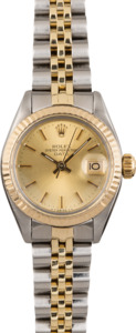 Used Rolex Date 6917 Champagne Dial