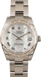 Used Rolex Mid-Size Datejust 178344