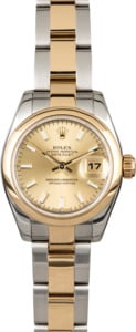 Rolex Lady Datejust 179163 Two Tone Oyster Band
