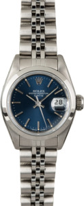 Rolex Datejust 69160 Blue Dial
