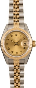 Pre-Owned Rolex Lady Datejust 69173 Roman Dial