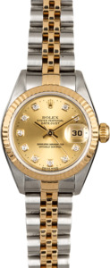 Ladies Rolex Datejust 79173 Diamonds
