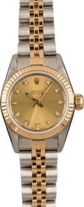 Ladies Rolex Oyster Perpetual 67193 Two-Tone