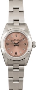 Used Rolex Ladies Oyster Perpetual 76080 Pink Dial