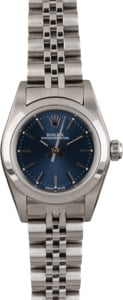 Rolex Oyster Perpetual 76080 Blue Dial