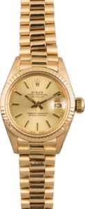 Rolex President 6917 Yellow Gold Champagne Dial