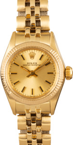 Ladies Gold Oyster Perpetual 6719