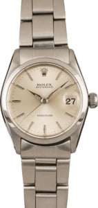 Pre Owned Vintage Rolex OysterDate MidSize Steel 6466