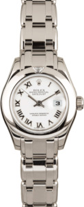 Rolex Pearlmaster 80329 White Dial