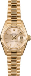 Rolex President 79178 Silver Index Dial