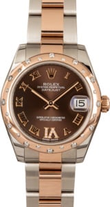 Rolex 31MM Datejust 178341 Rose Gold Oyster