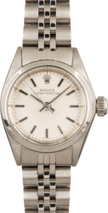 Ladies Rolex Oyster Perpetual 6718 Stainless Steel