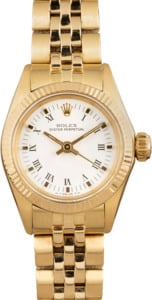 Rolex Ladies Oyster Perpetual 6719 Honeycomb