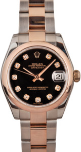 Rolex Mid-Size Datejust 178241 Rose Gold