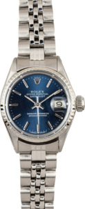 Ladies Rolex DateJust Oyster Perpetual Steel 6917