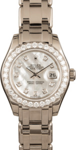Ladies Pre-owned Rolex Pearlmaster 80299