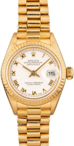 Pre Owned Rolex President 79178 Roman Dial