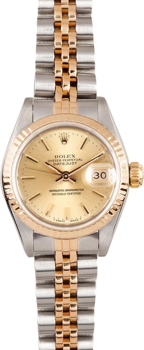 Rolex Lady Oyster Perpetual Champagne 