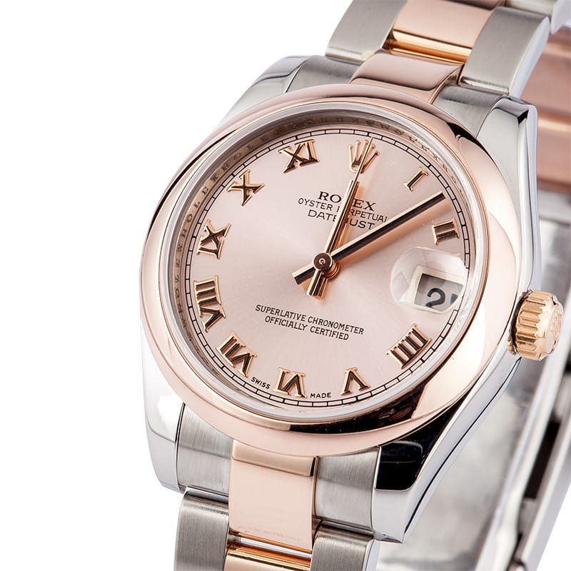 Mid-Size Datejust 178241 Rose Gold