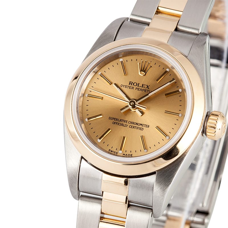 Ladies Rolex Oyster Perpetual 76183 x