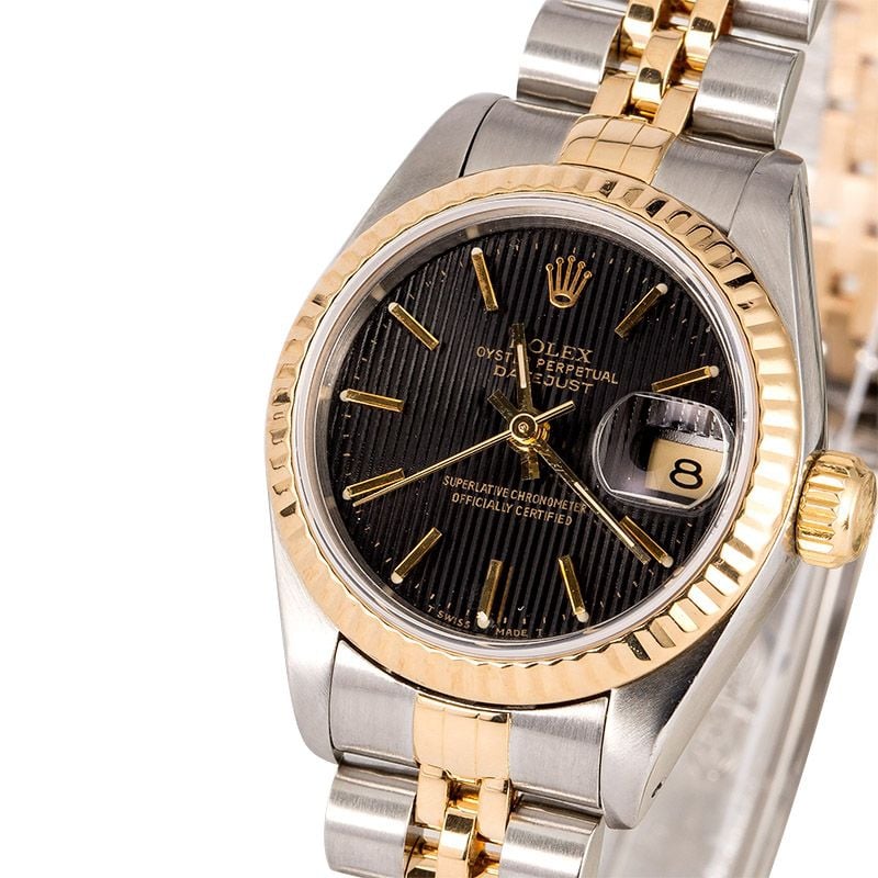 Used Ladies Rolex Oyster Perpetual DateJust Model 69173 - Save up to 50 ...