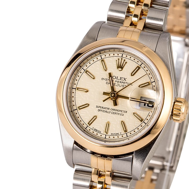 Rolex Lady Datejust 79163 Ivory Jubilee Dial
