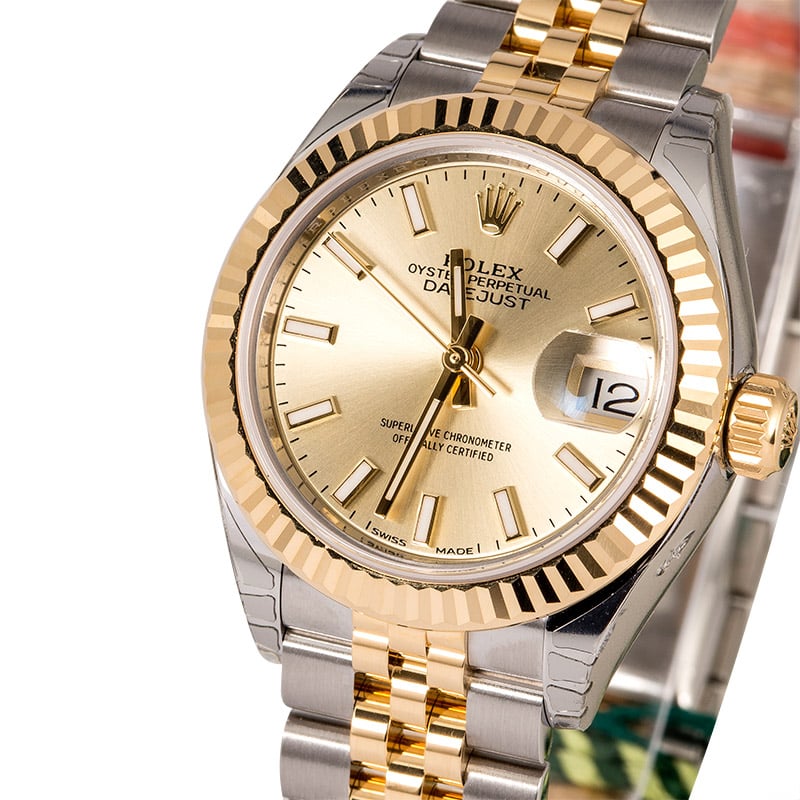 Rolex Lady Datejust 279173 Champagne Two Tone Jubilee