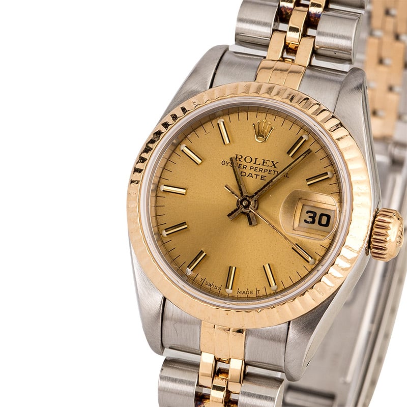 Rolex Datejust 69173 Two Tone Jubilee Band